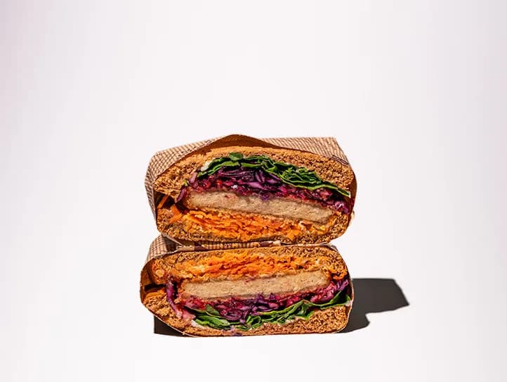 Vegan Schnitzel Sandwich