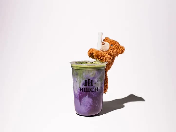 Ube Matcha Latte